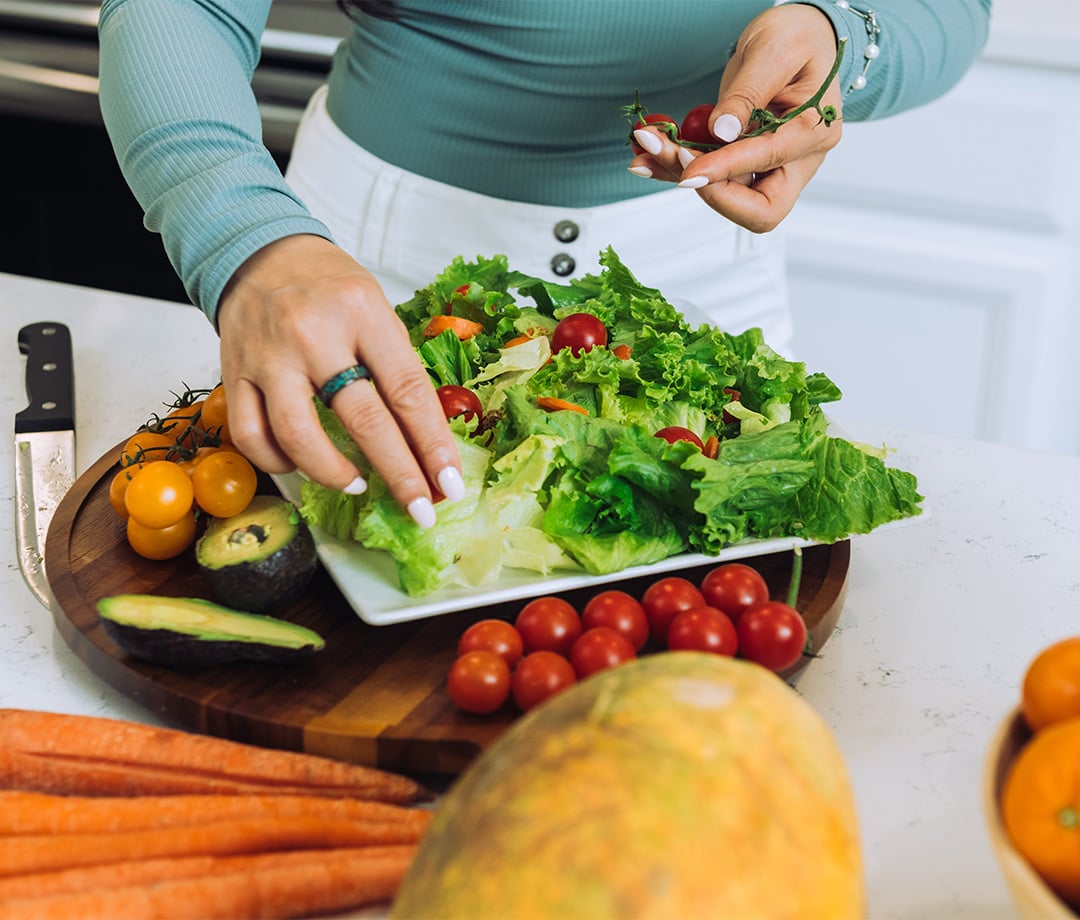 healthy food preparation